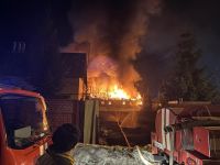 В деревне Куюки произошел пожар